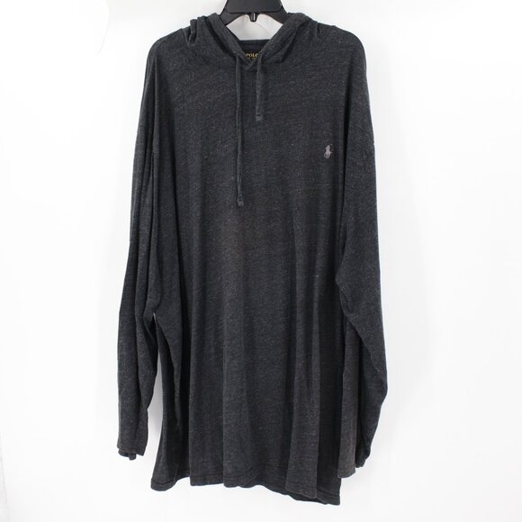 Polo Ralph Lauren Hoodie Mens 4XLT Cotton Long Sleeve Drawstring Casual pullover - Picture 1 of 10